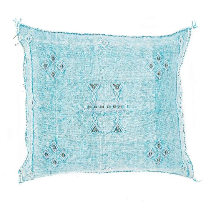 Blue Sabra Cover 50cm x 50cm Authentic Pillows