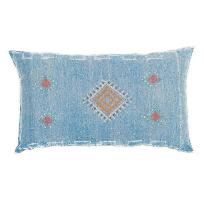 Blue Sabra Cover 50cm x 50cm Authentic Pillows