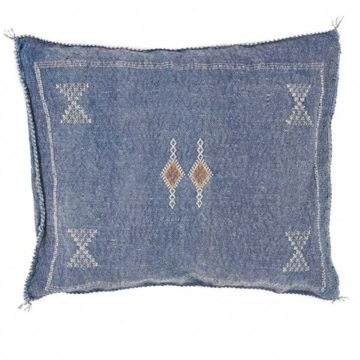 Blue Sabra Cover 50cm x 50cm Authentic Pillows