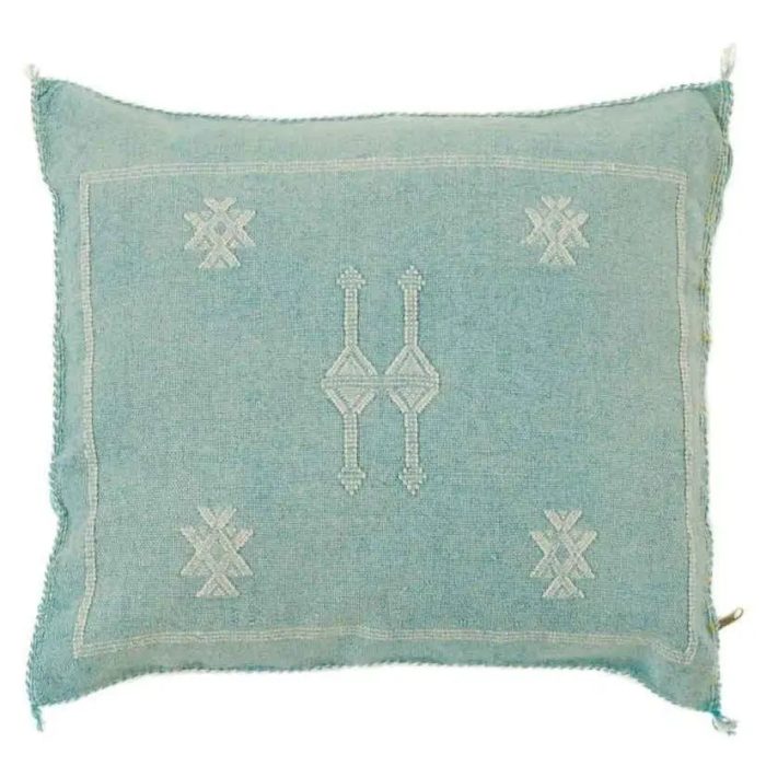 Blue Sabra Cover 50cm x 50cm Authentic Pillows