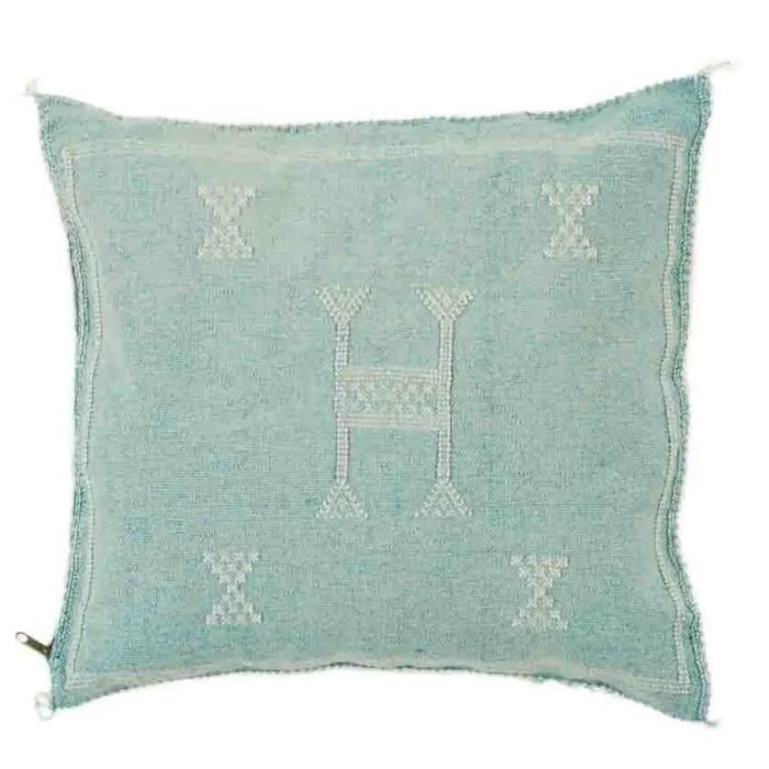 Blue Sabra Cover 50cm x 50cm Authentic Pillows