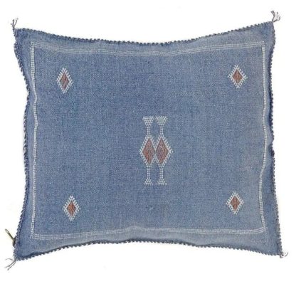 Blue Sabra Cover 50cm x 50cm Authentic Pillows