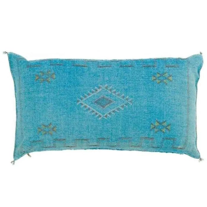 Blue Sabra Cover 60cm x 40cm Authentic Pillows