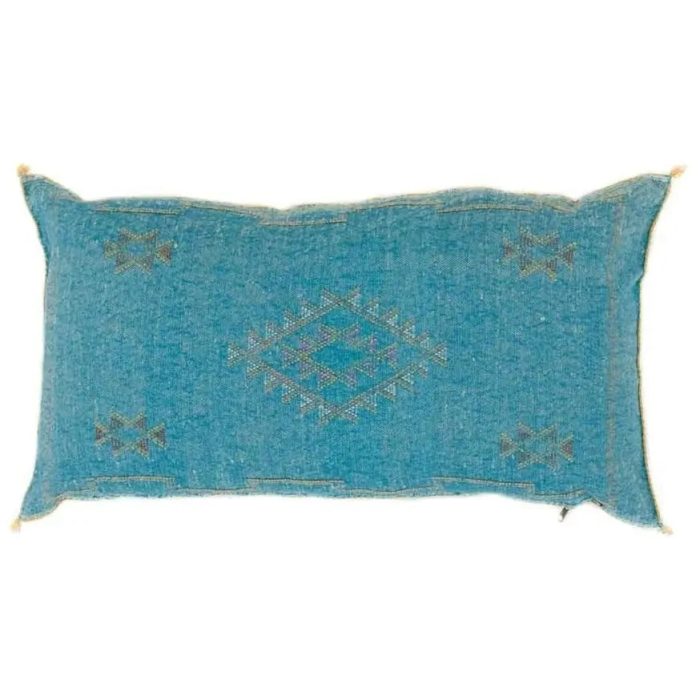 Blue Sabra Cover 60cm x 40cm Authentic Pillows