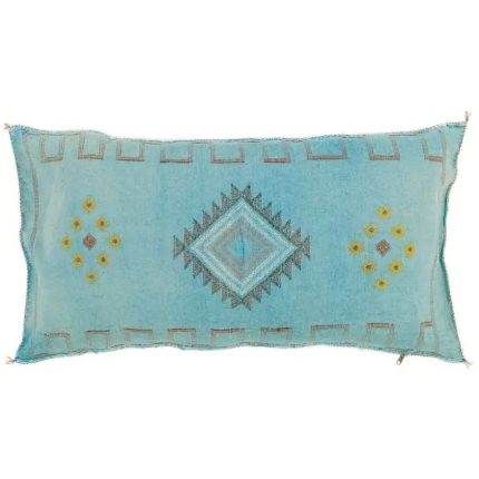 Blue Sabra Cover 60cm x 40cm Authentic Pillows