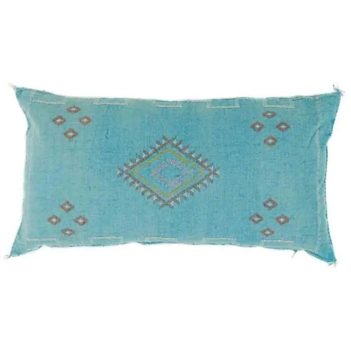 Blue Sabra Cover 60cm x 40cm Authentic Pillows