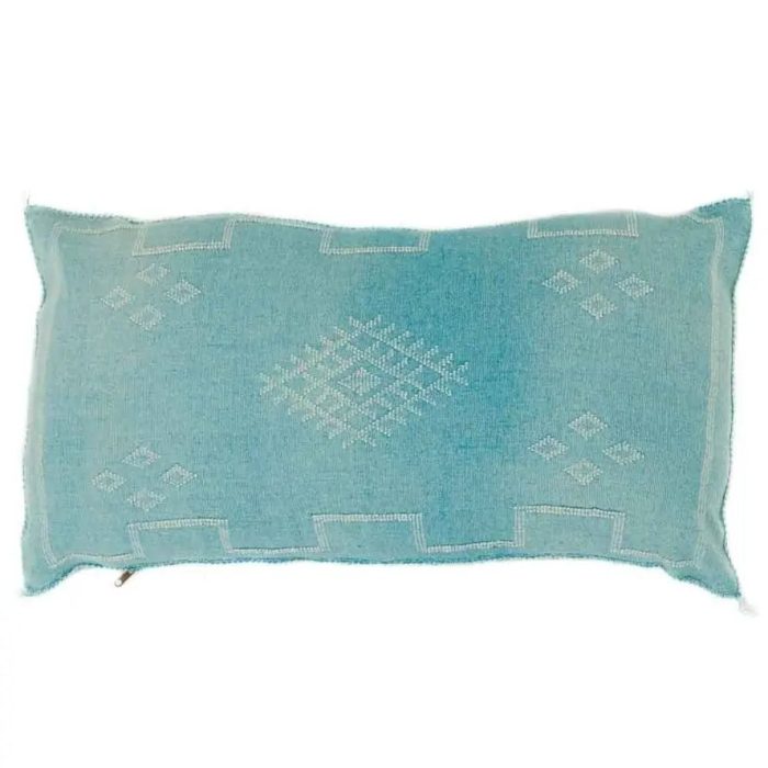 Blue Sabra Cover 60cm x 40cm Authentic Pillows