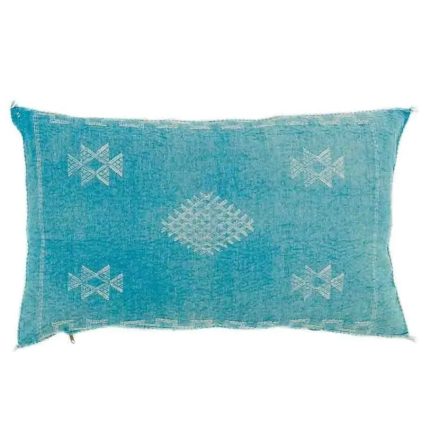 Blue Sabra Cover 60cm x 40cm Authentic Pillows