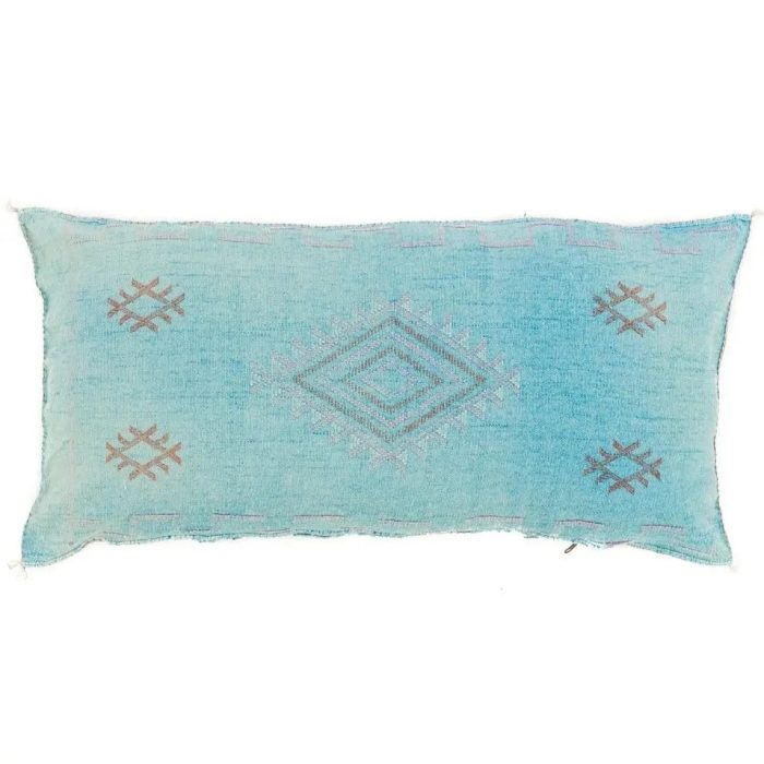 Blue Sabra Cover 60cm x 40cm Authentic Pillows