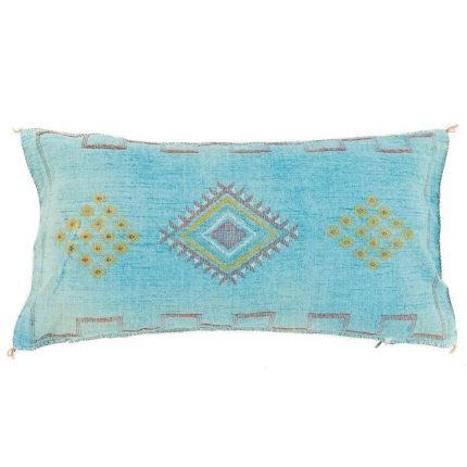 Blue Sabra Cover 60cm x 40cm Authentic Pillows