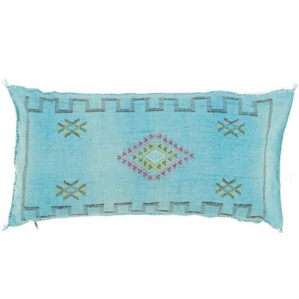 Blue Sabra Cover 60cm x 40cm Authentic Pillows