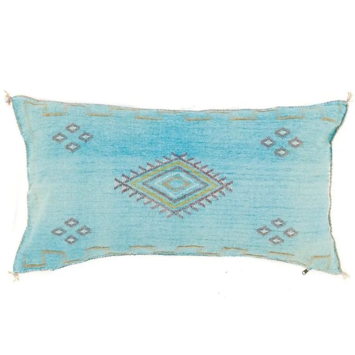 Blue Sabra Cover 60cm x 40cm Authentic Pillows