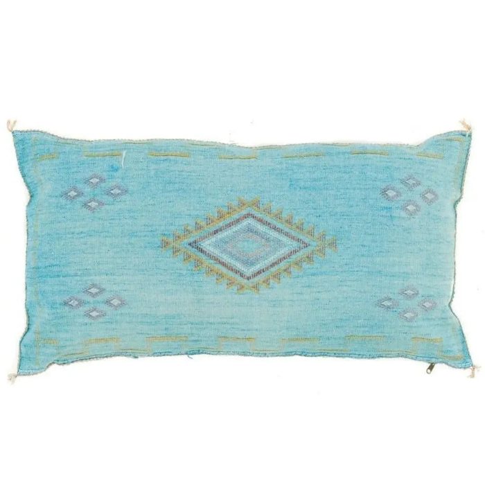 Blue Sabra Cover 60cm x 40cm Authentic Pillows