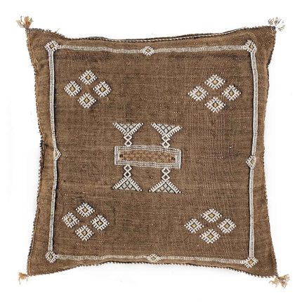 Brown Sabra Cover 50cm x 50cm Authentic Pillows