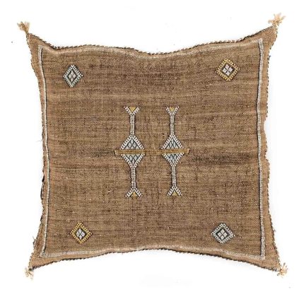 Brown Sabra Cover 50cm x 50cm Authentic Pillows