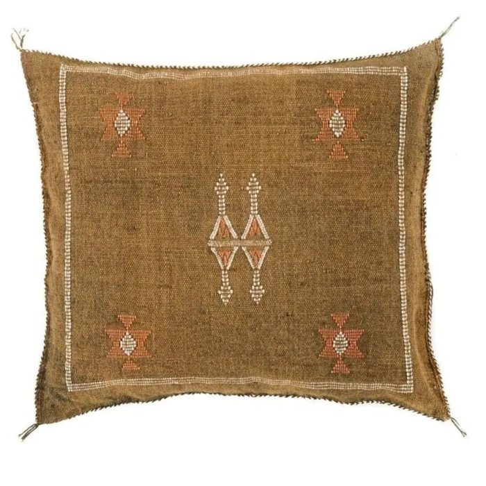 Brown Sabra Cover 50cm x 50cm Authentic Pillows