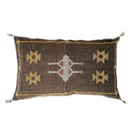 Brown Sabra Cover 60cm x 40cm Authentic Pillows