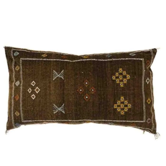 Brown Sabra Cover 60cm x 40cm Authentic Pillows