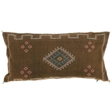 Brown Sabra Cover 60cm x 40cm Authentic Pillows