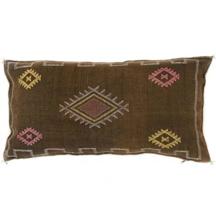 Brown Sabra Cover 60cm x 40cm Authentic Pillows