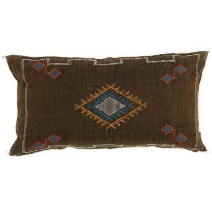 Brown Sabra Cover 60cm x 40cm Authentic Pillows