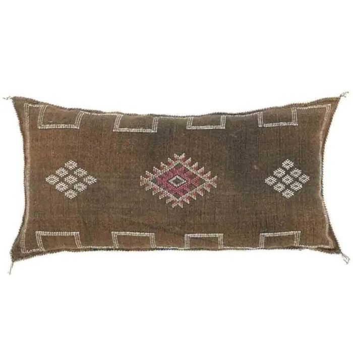 Brown Sabra Cover 60cm x 40cm Authentic Pillows