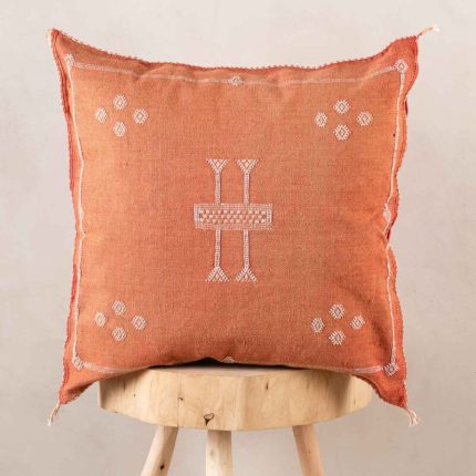 RED | CACTUS SILK PILLOW