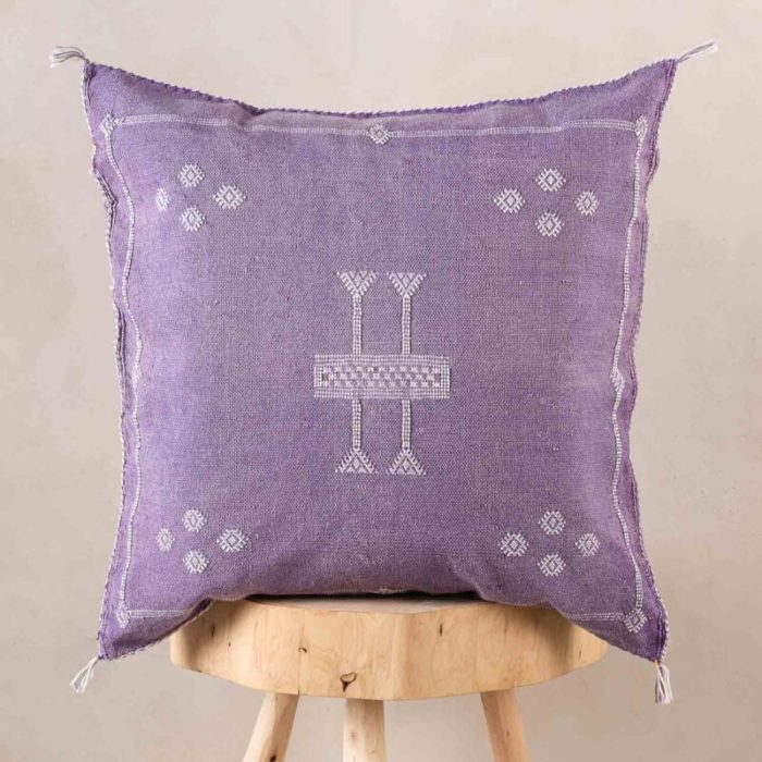 VIOLET | CACTUS SILK PILLOW