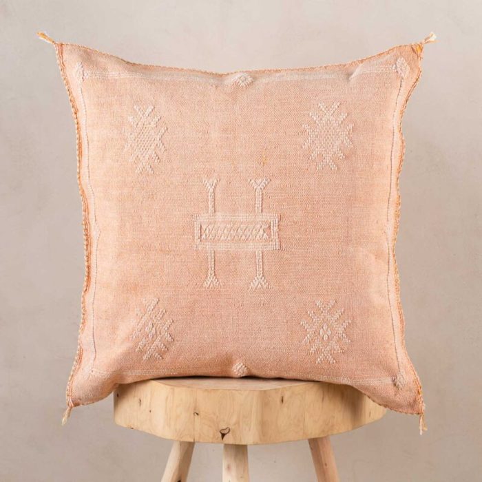 ORANGE | CACTUS SILK PILLOW