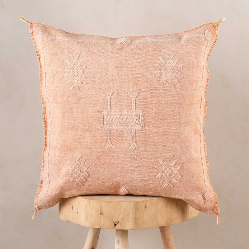 ORANGE | CACTUS SILK PILLOW