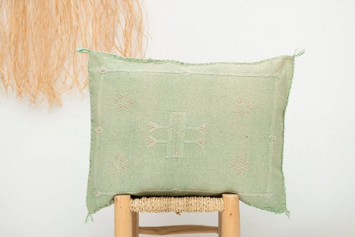 Green Sabra Cover 50cm x 50cm Authentic Pillows