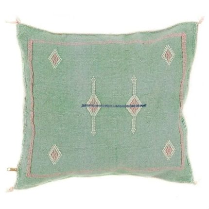 Green Sabra Cover 50cm x 50cm Authentic Pillows