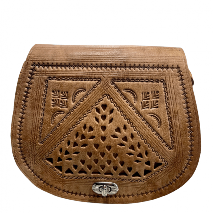 MEDIUM LEATHER CROSSBODY BAG MARRAKECH