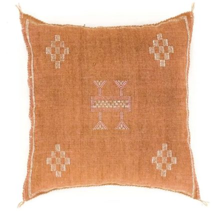 Orange Sabra Cover 50cm x 50cm Authentic Pillows