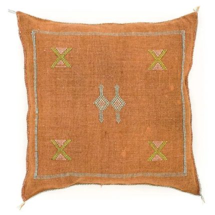 Orange Sabra Cover 50cm x 50cm Authentic Pillows