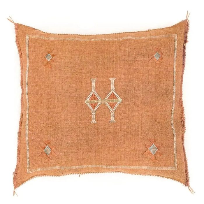 Orange Sabra Cover 50cm x 50cm Authentic Pillows