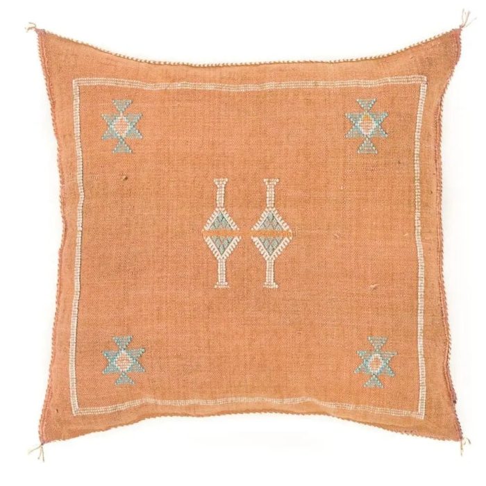 Orange Sabra Cover 50cm x 50cm Authentic Pillows