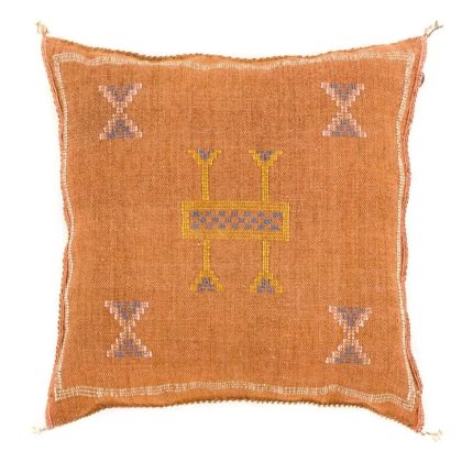 Orange Sabra Cover 50cm x 50cm Authentic Pillows