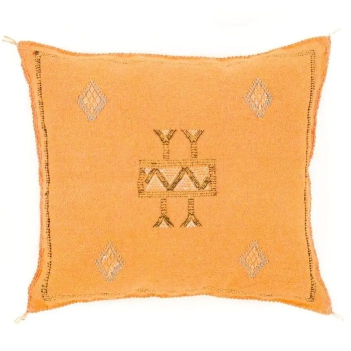 Orange Sabra Cover 50cm x 50cm Authentic Pillows