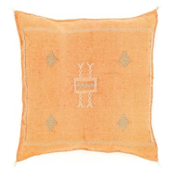 Orange Sabra Cover 50cm x 50cm Authentic Pillows