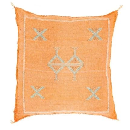 Orange Sabra Cover 50cm x 50cm Authentic Pillows