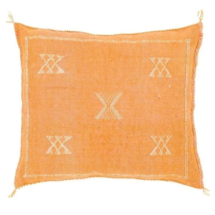 Orange Sabra Cover 50cm x 50cm Authentic Pillows