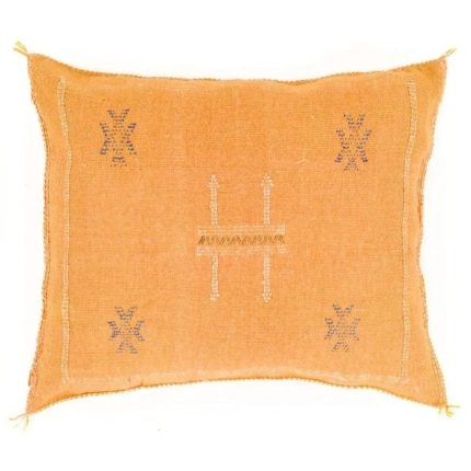 Orange Sabra Cover 50cm x 50cm Authentic Pillows