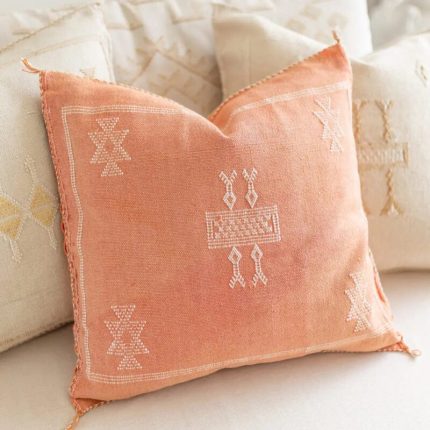 PEACH | CACTUS SILK PILLOW