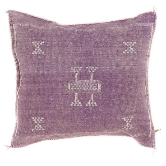 Purple Sabra Cover 50cm x 50cm Authentic Pillows