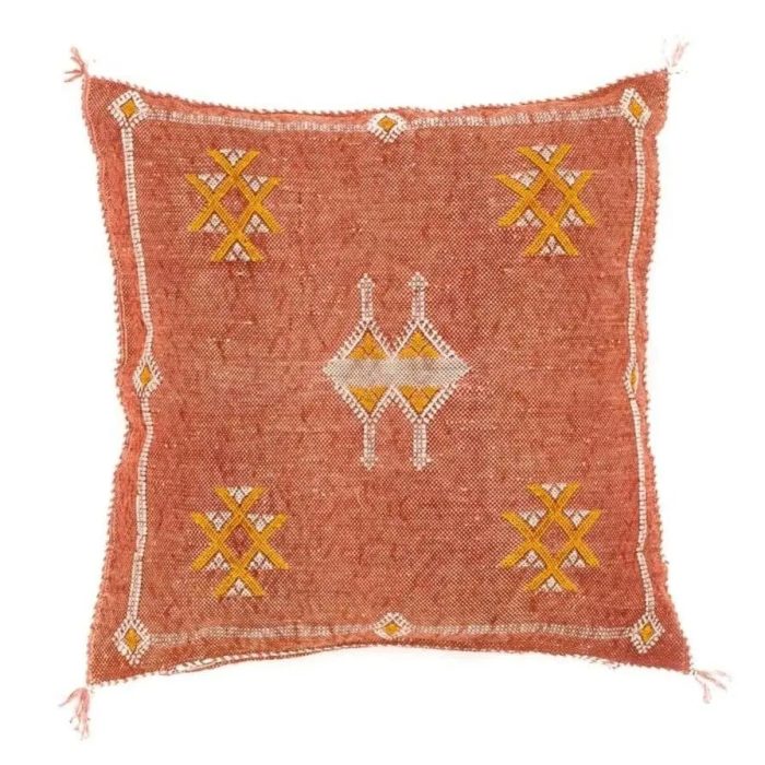 Red Sabra Cover 50cm x 50cm Authentic Pillows