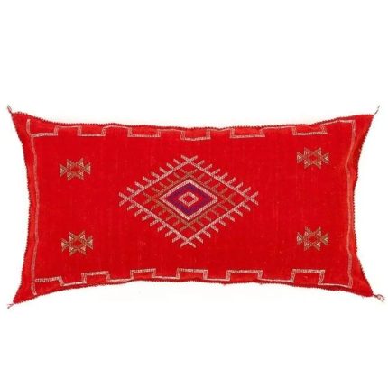 Red Sabra Cover 60cm x 40cm Authentic Pillows