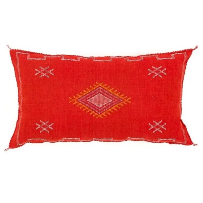 Red Sabra Cover 60cm x 40cm Authentic Pillows