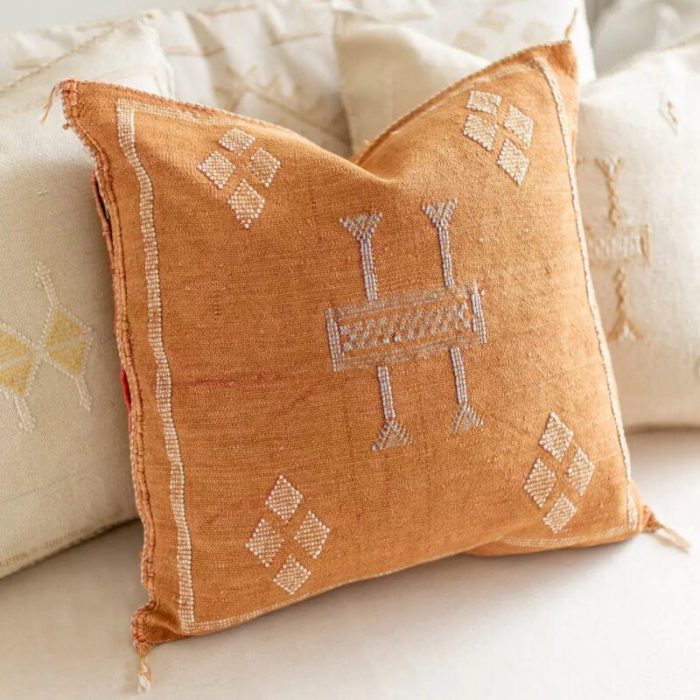 TERRACOTTA | CACTUS SILK PILLOW