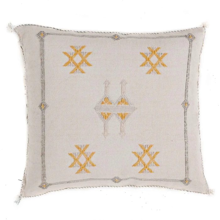 White Sabra Cover 50cm x 50cm Authentic Pillows